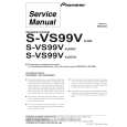 Cover page of PIONEER S-VS99V/XJI/CN Service Manual