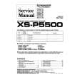 Cover page of PIONEER XSP5500 Service Manual
