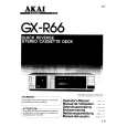 Cover page of AKAI GX-R66 Owner's Manual