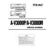 Cover page of TEAC A-V3000M Service Manual