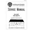 Cover page of KENWOOD KA-907 Service Manual