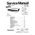 Cover page of TECHNICS SLP2 Service Manual