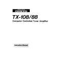 Cover page of ONKYO TX88 Service Manual