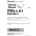 Cover page of PIONEER PRV-LX1/KU/CA Service Manual