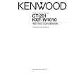 Cover page of KENWOOD KXF-W1010 Owner's Manual