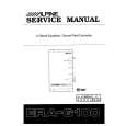 Cover page of ALPINE ERA-G100 Service Manual