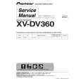 Cover page of PIONEER XV-DV353/TDXJ/RB Service Manual