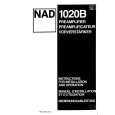 Cover page of NAD 1020B Owner's Manual