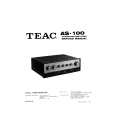 Cover page of TEAC AS-100 Service Manual