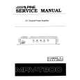 Cover page of ALPINE MRV-1000 Service Manual