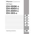 Cover page of PIONEER DV-490V-K/RPWXZT Owner's Manual