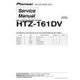 Cover page of PIONEER HTZ-161DV/LFXJ Service Manual