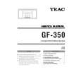 Cover page of TEAC GF-350 Service Manual