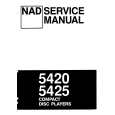 Cover page of NAD 5425 Service Manual