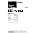 Cover page of PIONEER CS-V110 Service Manual