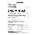 Cover page of PIONEER CACV180M Service Manual