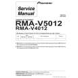 Cover page of PIONEER RMA-V5012/WL Service Manual