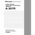 Cover page of PIONEER A-307R/SDFXJ Owner's Manual