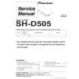 Cover page of PIONEER SH-D09/KU Service Manual
