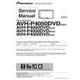 Cover page of PIONEER AVH-P4080DVD/XF/BR Service Manual
