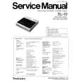 Cover page of TECHNICS SL10 Service Manual