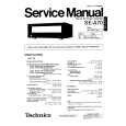 Cover page of TECHNICS SEA70 Service Manual