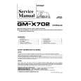Cover page of PIONEER GMX702 Service Manual
