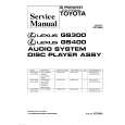 Cover page of PIONEER GS300 LEXUS CAR AUDIO Service Manual