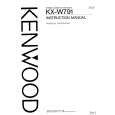 Cover page of KENWOOD KX-W791 Owner's Manual