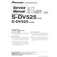 Cover page of PIONEER S-DV525/XJC/E Service Manual