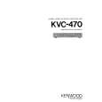 Cover page of KENWOOD KVC-470 Owner's Manual