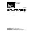 Cover page of PIONEER SD-T5022 Service Manual