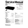 Cover page of TECHNICS SL-PG520A Service Manual