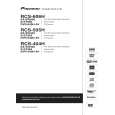 Cover page of PIONEER DVR-640H-AV (RCS-606H, RCS-505H) Owner's Manual
