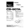 Cover page of PIONEER CS-907A Service Manual