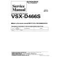 Cover page of PIONEER VSXD466S Service Manual