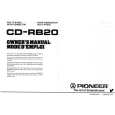 Cover page of PIONEER CD-RB20 Owner's Manual