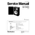 Cover page of TECHNICS SB-G900 Service Manual
