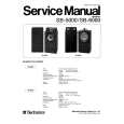 Cover page of TECHNICS SB-5000 Service Manual
