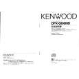 Cover page of KENWOOD DPX-6000MD Owner's Manual