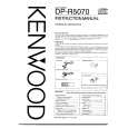 Cover page of KENWOOD DPR5070 Owner's Manual