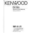 Cover page of KENWOOD DV-303 Owner's Manual