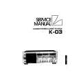 Cover page of LUXMAN K-03 Service Manual