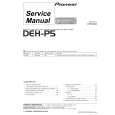 Cover page of PIONEER DEH-P5100R-W/X1PEW Service Manual