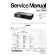 Cover page of TECHNICS SHZ360 Service Manual