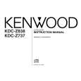 Cover page of KENWOOD KDC-Z737 Owner's Manual