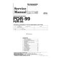 Cover page of PIONEER PDR05 Service Manual