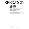 Cover page of KENWOOD KR-797 Owner's Manual