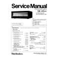 Cover page of TECHNICS SEA5/K Service Manual