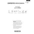 Cover page of ONKYO C-HDSAT Service Manual